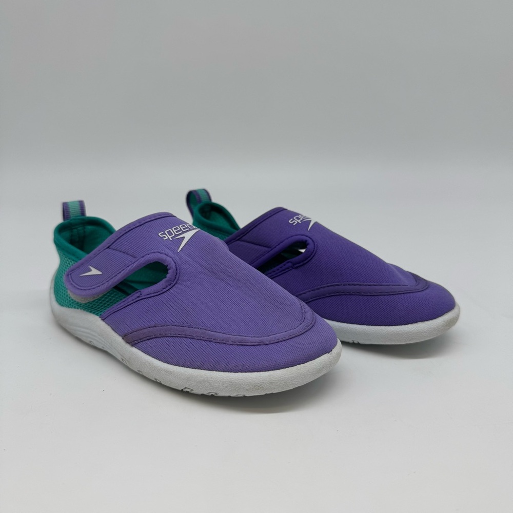 Speedo Kids Water Shoes – Size L (9/10) – Purple/Teal – Like New